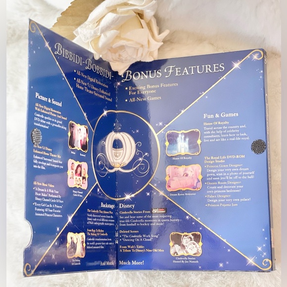 New with tags PLATINUM EDITION WALT DISNEY’S CINDERELLA 2 Disc EDITION 2005 - Picture 12 of 14